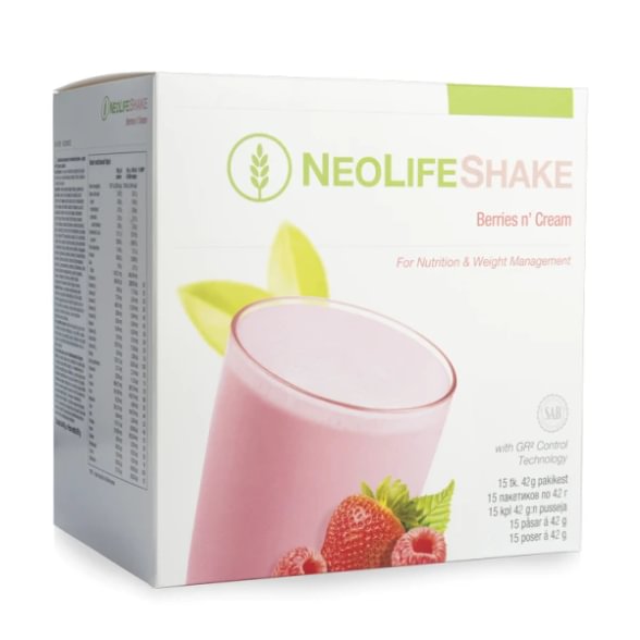 "NeoLifeShake" uogų skonio kokteilis